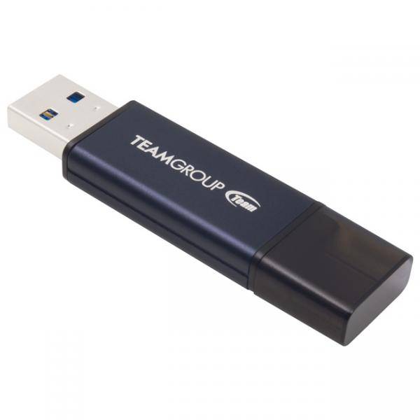 Team Group C211 - 128 GB - USB Typ-A - 3.2 Gen 1 (3.1 Gen 1) - Kappe - 8 g - Bla