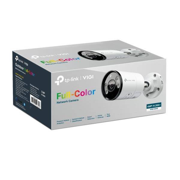 TP-Link VIGI C345 V1 - Netzwerk-Überwachungskamera - schwenken / neigen - Bullet - Außenbereich - wasserfest - Farbe (Ta