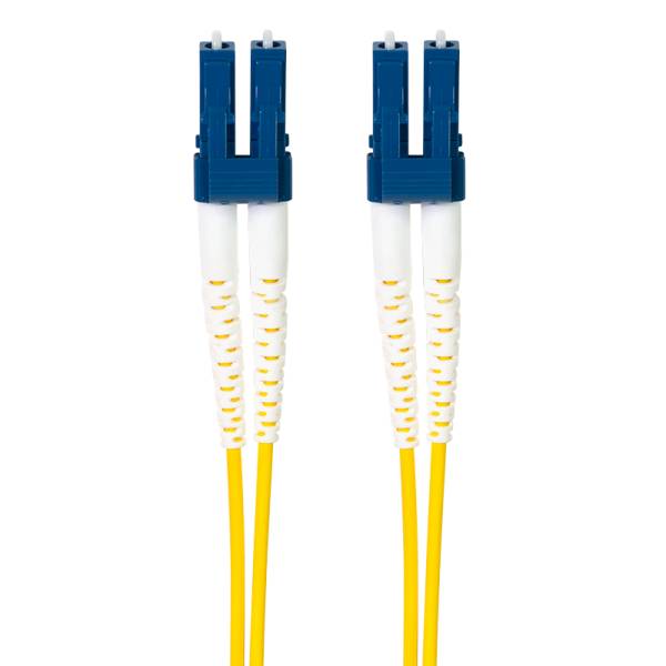 LogiLink FP0LC30 Fiber optic cable 30 m LC OS2 White Yellow (FP0LC30)