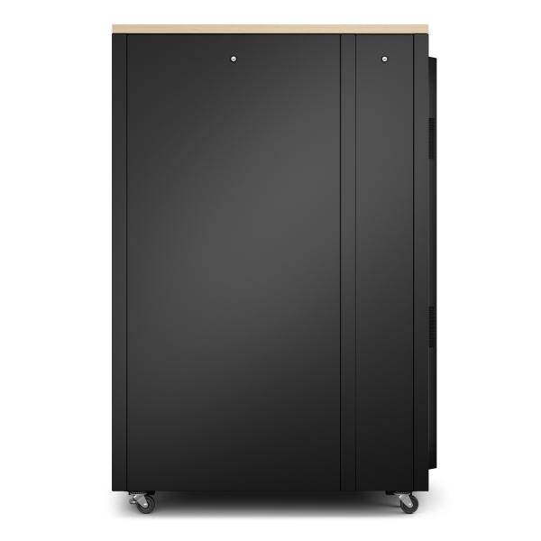 APC NetShelter - Schrank - schallisoliert - Wechselstrom 230 V - Ahorn - 32U - 48.3 cm (19")