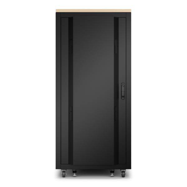 APC NetShelter - Schrank - schallisoliert - Wechselstrom 230 V - Ahorn - 32U - 48.3 cm (19")