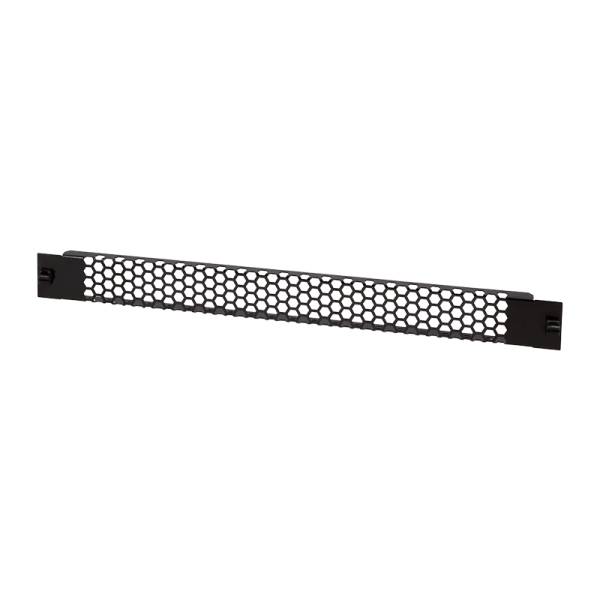 LogiLink 19" Belüftungsblende, werkzeuglos, 1 HE, schwarz (11117822)