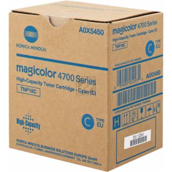 KonicaMinolta Toner MC4750 cyan