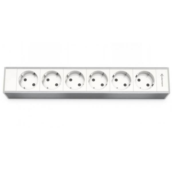 Module Panel for 6 Plates - Steckdosengehäuse