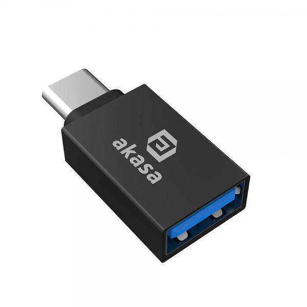 AK-CBUB62-KT02 - USB Type-C - USB Type-A - Schwarz