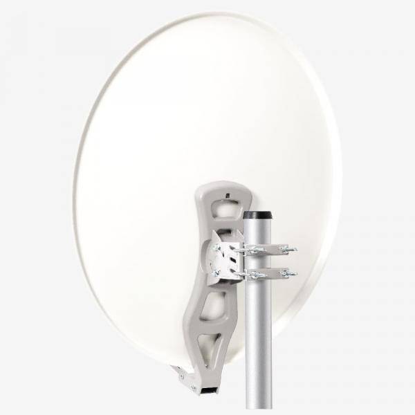 Fuba DAL 800 W, 10,75 - 12,75 GHz, 36.8, 38.5, 27 dB, 0 - 90°, 25°, 2,2°