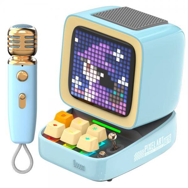 Divoom Lautsprecher DitooMic - blau