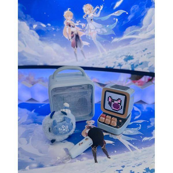 Divoom Lautsprecher DitooMic - blau