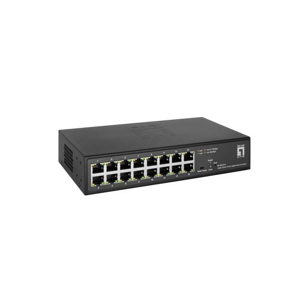 LevelOne Switch 16x GE Hilbert 10"