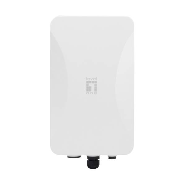 LevelOne AX3000 Dual Band Wi-Fi 6 Outdoor PoE WLAN Access Point, omnidirektional, 2,4 GHz, 5 GHz,
