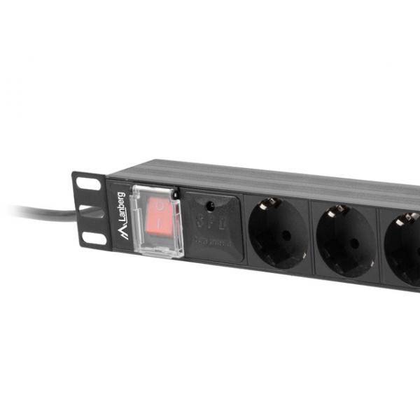 Stromverteilungseinheit (Rack - einbaufähig) - AC 220-250 V - 4000 Watt - 1-phas