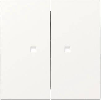 GIRA 363127 Wippe 2f Kontrollf. System 55 Reinweiß m
