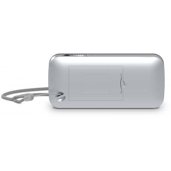 TechniSat Techniradio RDR Taschenradio DAB+, UKW AUX, USB Taschenlampe Silber