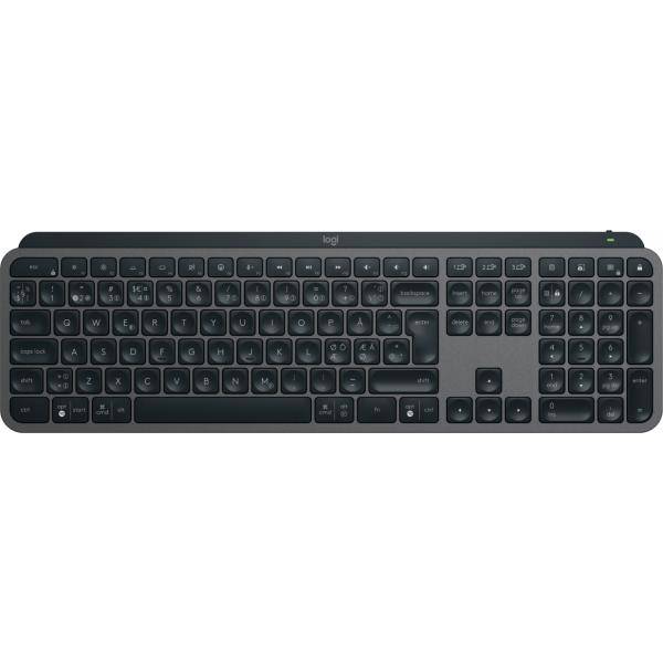 Logitech MX Keys S - Tastatur - hinterleuchtet - kabellos - Bluetooth LE - QWERTY
