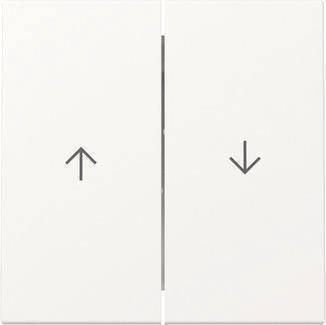 GIRA 329427 Wippe 2f Pfeil Reinweiß m