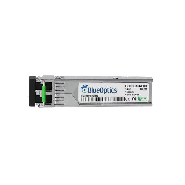 BlueOptics Telco Systems BTI-MGBIC-ELH-DD-LC BlueOptics BO05C156E0D SFP Transceiver, 1000BASE-ZX,