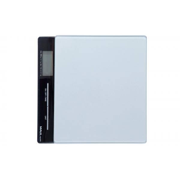Maul MAULsquare 5000 g Briefwaage Wägebereich (max.) 5 kg Ablesbarkeit 1 g batteriebetrieben Silber