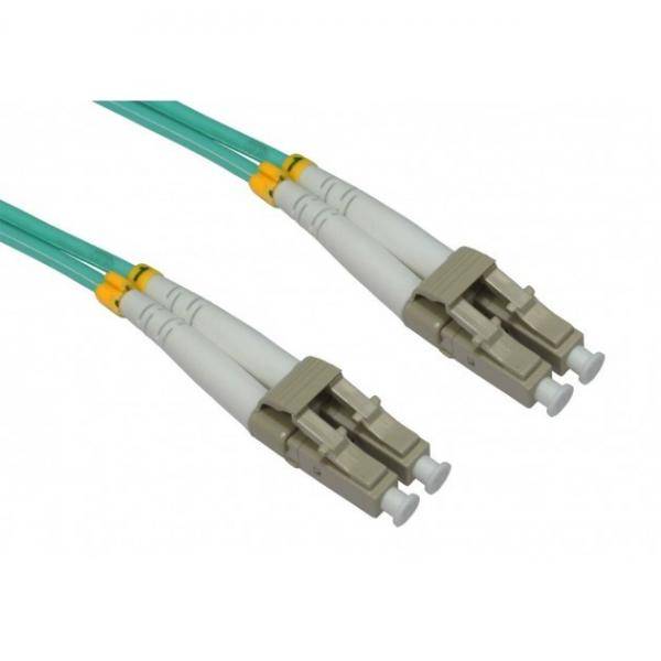 EFB Elektronik O0312.15 Glasfaser LWL Anschlusskabel [1x LC-Stecker - 1x LC-Stecker] 50/125 µ Multimode OM3 15.00 m