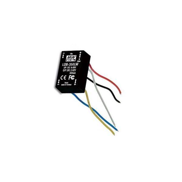 Mean Well DC/DC-LED-Driver LDB-300LW 300mA 12W 1St.