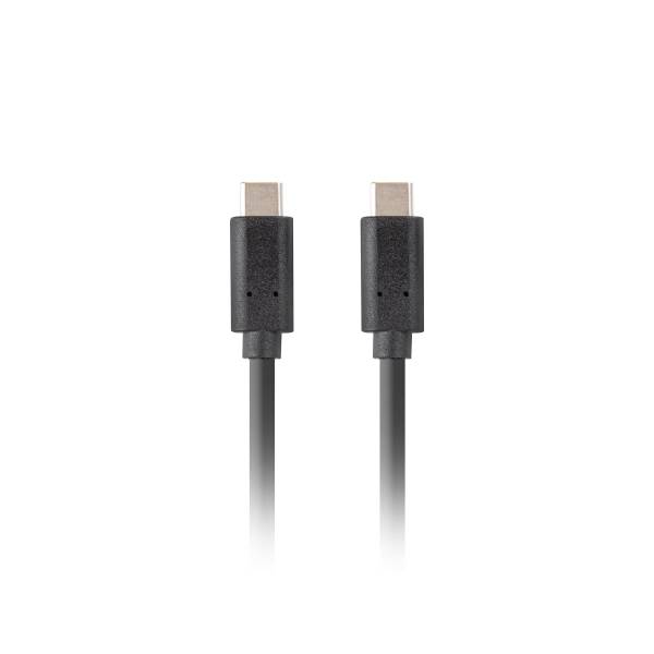 LANBERG USB-C M/M 3.1 GEN 2 Kabel 1,8m 10GB/S PD100W schwarz