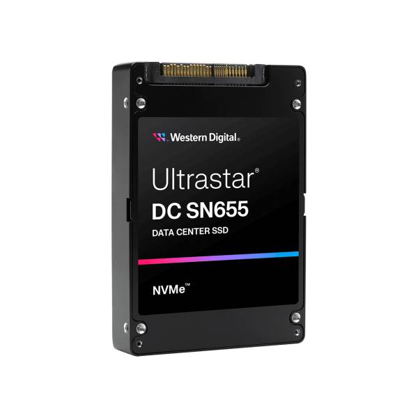 WESTERN DIGITAL Ultrastar DC SN655 U.3 7.68TB PCIE TLC RI-1DW/D Dual Port BICS5 ISE