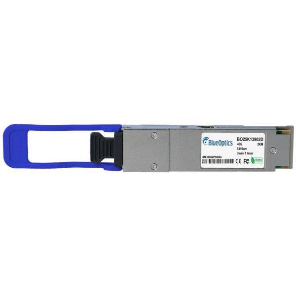 BlueOptics Juniper 740-056706 BlueOptics BO25K13902D QSFP Transceiver, 40GBASE-PLR4L, Singlemode Fiber, 1310nm, 2KM