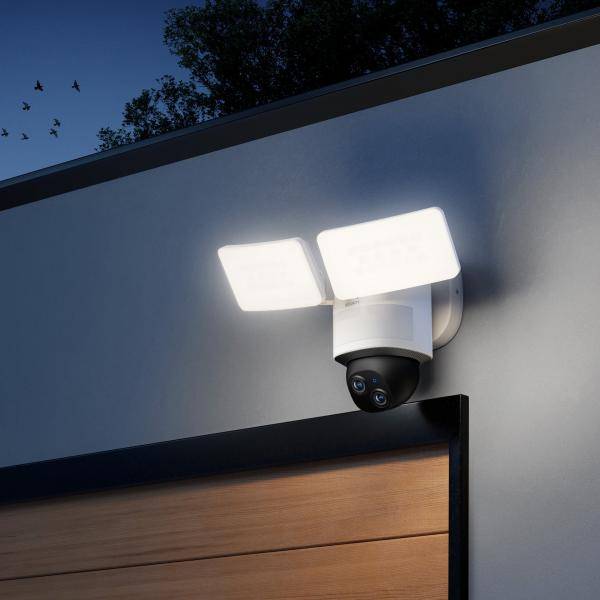 ANKER INNOVATIONS - Eufy Floodlight E340 - Netzwerk-Überwachungskamera - schwenken / neigen - Außenbereich - wetterfest