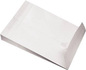 Faltentasche 2912 C4 125g mit Fenster haftklebend hf 20F weiß 25 Stück