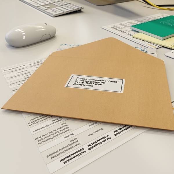 Brother QL-600R Etiketten-Drucker Thermodirekt 300 x 600 dpi Etikettenbreite (max.): 62 mm USB