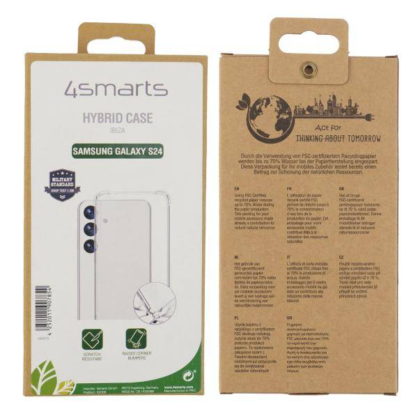 4smarts Hybrid Case Ibiza für Samsung Galaxy S24 - (Schutz-)hülleSmartphone