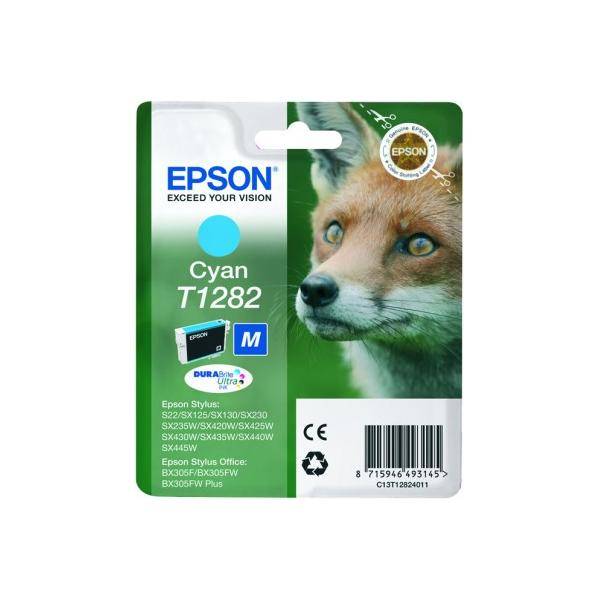Epson T1282 - 3.5 ml - Cyan - Original - BlisterverpackungTintenpatrone - für