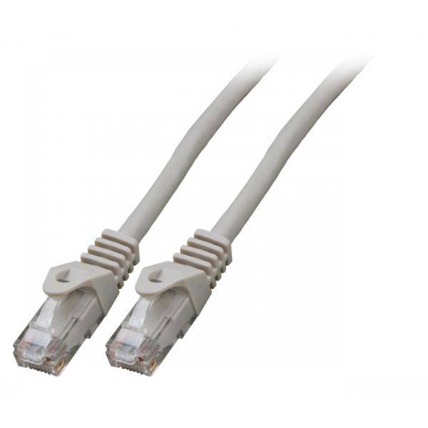EFB RJ45 Patchkabel U/UTP Cat.5e LSZH, grau, 1,5m, AWG24/7