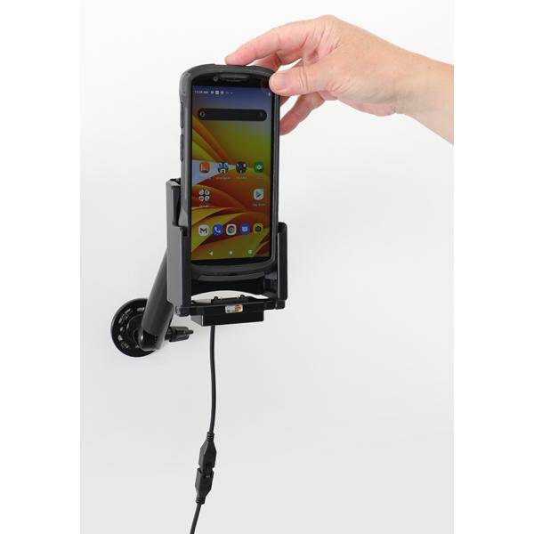 Brodit 712306, Handy/Smartphone, Aktive Halterung, Auto/Innenbereich, Schwarz