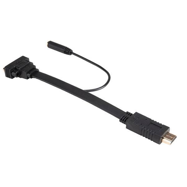 AK-CBHD18-20BK - - HDMI Typ A Standard - VGA D-Sub - männlich - Weiblich - Kabel