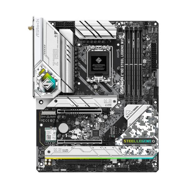ASRock Z790 Steel Legend WiFi Mainboard Sockel (PC) Intel® LGA 1700 Formfaktor (Details) ATX Mainboard-Chipsatz Intel® Z790