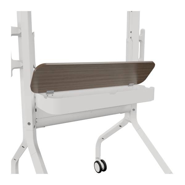 Chief Voyager Height Adjustable AV TV Cart - For LCD Displays 50-70" - White - W