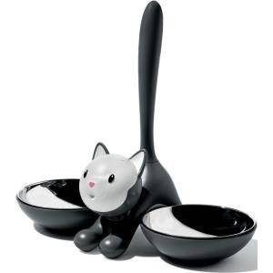 Alessi Tigrito Katzennapf Schwarz AMMI09 B