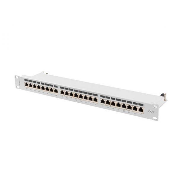 Lanberg PPS7-1024-S - Patch Panel - Rack montierbar - CAT 7 - STP - RJ-45 X 24