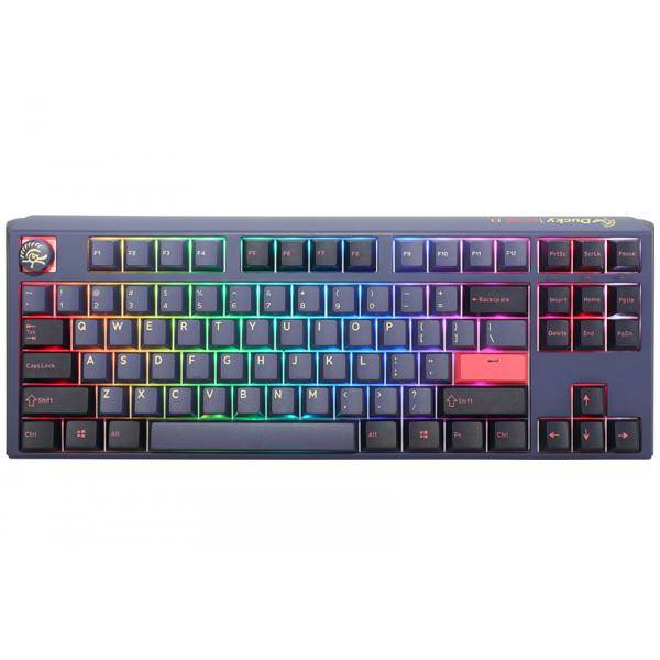 Ducky One 3 Cosmic Blue TKL Gaming Tastatur RGB LED - MX-Silent-Red