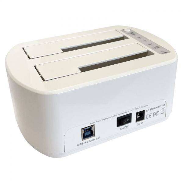 LC-POWER - LC Power LC-DOCK-U3-VI - HDD / SSD Dockingstation - 2.5"", 3.5"" (6.4 cm, 8.9 cm)
