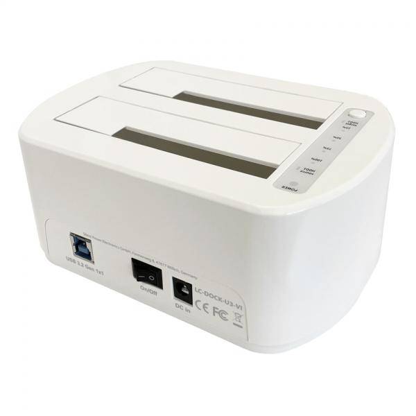 LC-POWER - LC Power LC-DOCK-U3-VI - HDD / SSD Dockingstation - 2.5"", 3.5"" (6.4 cm, 8.9 cm)