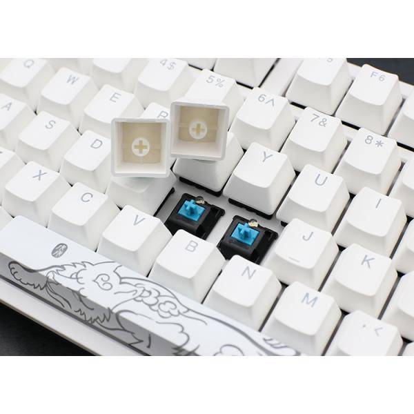 Ducky One 2 White Edition - Standard - USB - Mechanischer Switch - Weiß