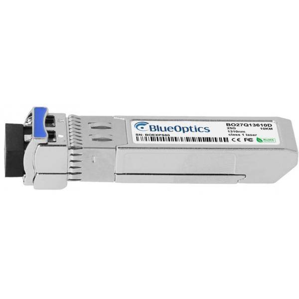 BlueOptics Packetlight SFP28-25G-LR-PC BlueOptics BO27Q13610D SFP28 Transceiver, 25GBASE-LR,