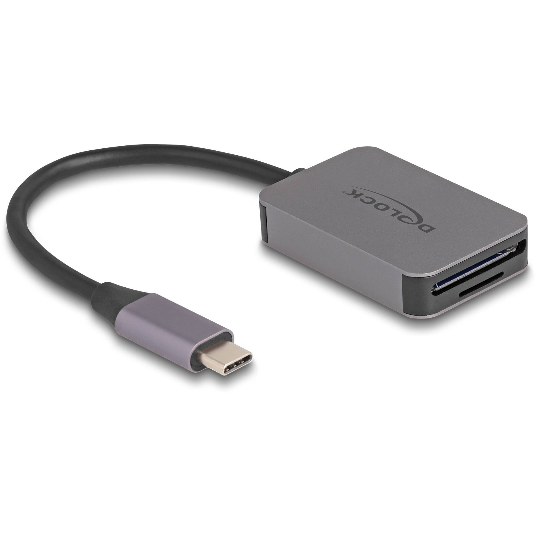 Delock Kartenleser (microSD, SD) - USB-CSecure Digital (SD) - USB Typ C -