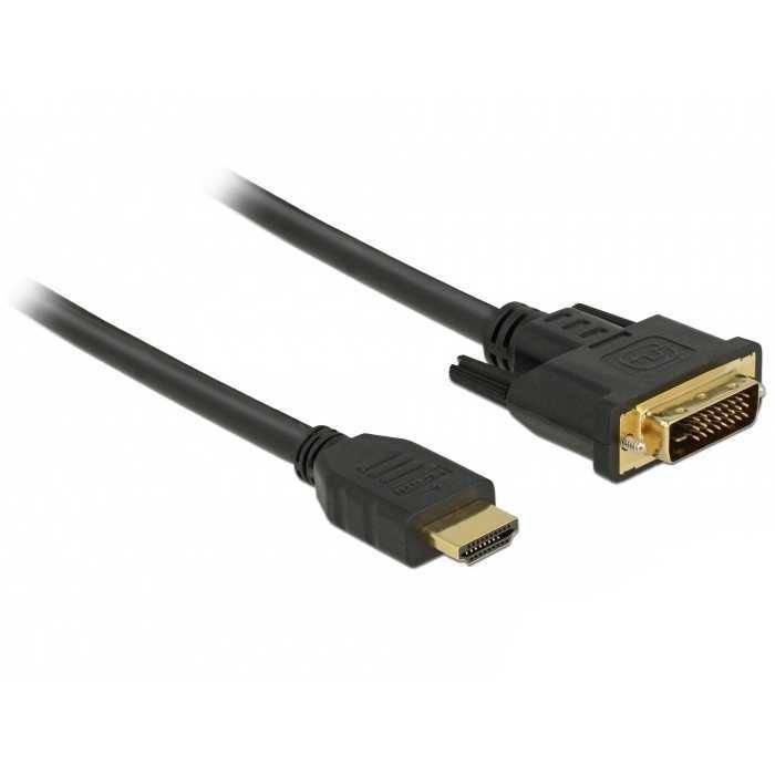 DeLOCK HDMI > DVI (24+1) bidirektionales Kabel