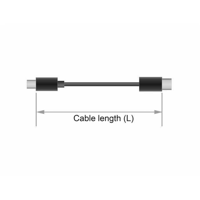 DeLOCK HDMI > DVI (24+1) bidirektionales Kabel