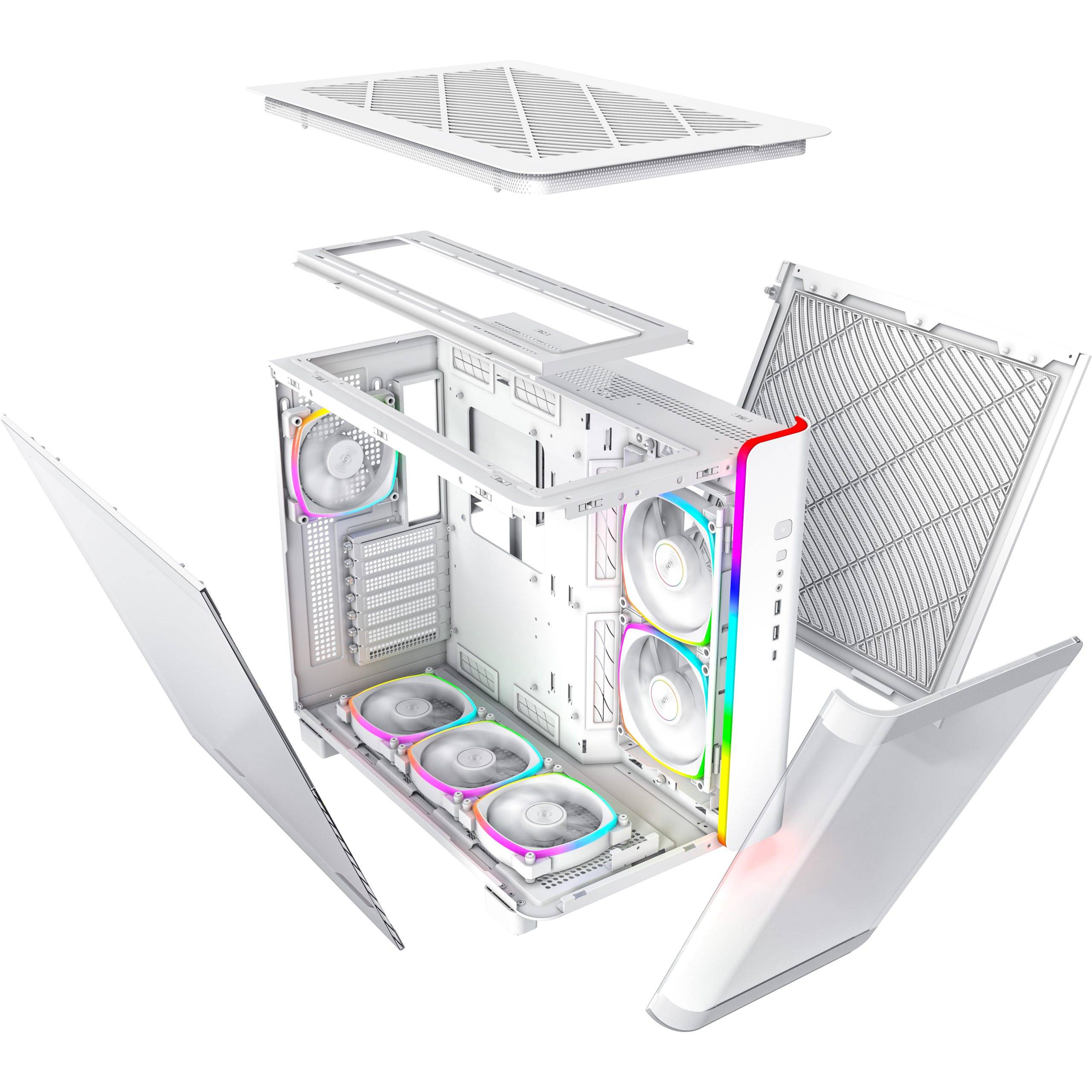 MONTECH KING 95 PRO Midi-Tower Tempered Glass ARGB
