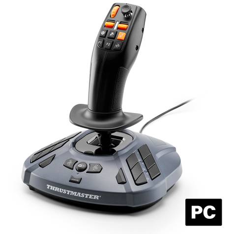 ThrustMaster Simtask Farmstick - Joystick - 33 Tasten