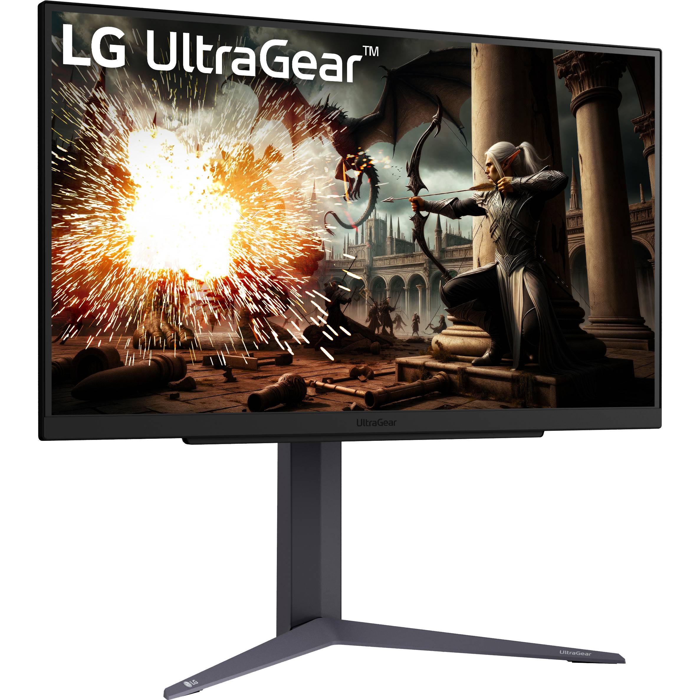 LG UltraGear 27GS75Q-B LED-Monitor Gaming 68,4 cm 27" 2560 x 1440 QHD @ 200 Hz IPS 300 cd/m² 1000:1 HDR10 1 ms 2xHDMI DisplayPort