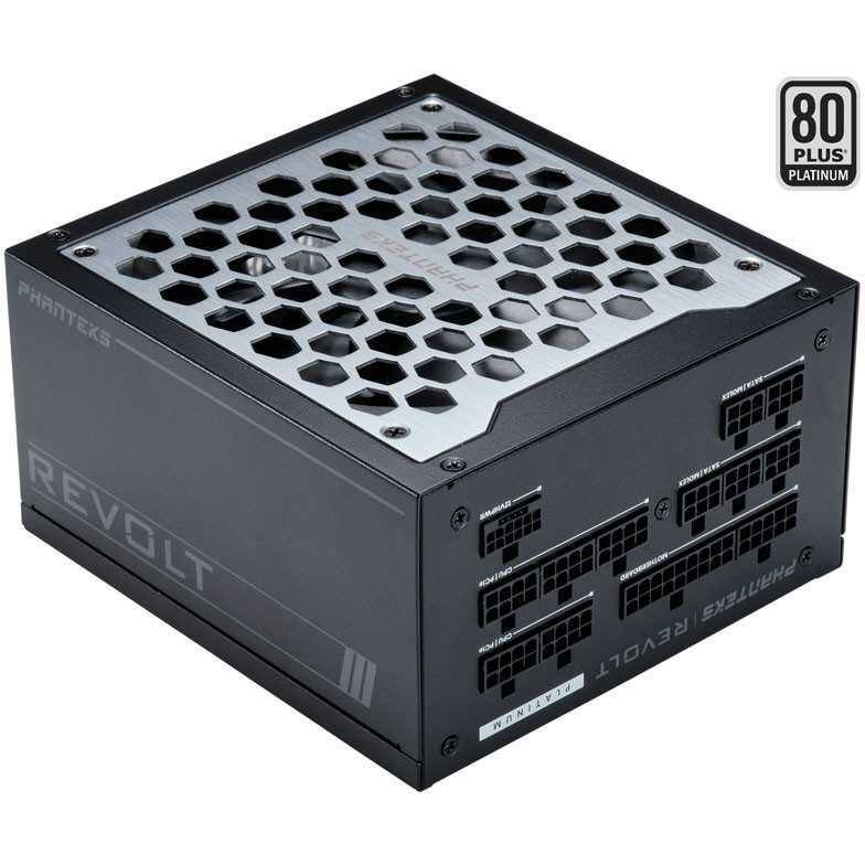 Phanteks Revolt, 1200 W, 100 - 240 V, 50/60 Hz, 10 - 5 A, 15 A, 7,5 A